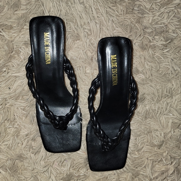 💋3 for $20💋 Braided Strap Square Toe Sandals - Picture 8 of 10
